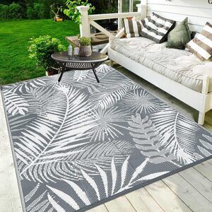 Outdoor Rug 5x7Ft Outdoor Plastic Straw for Patios